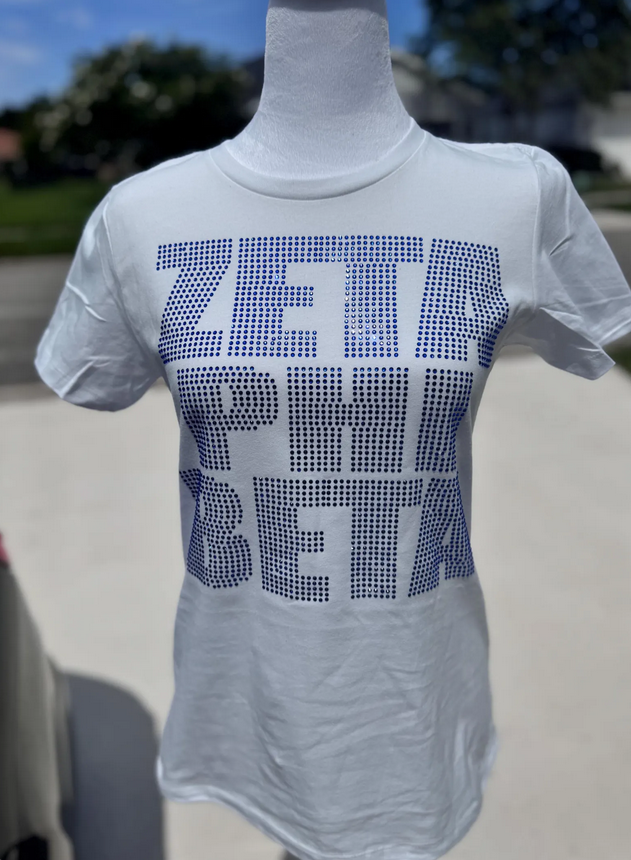Zeta Rhinestone Tee