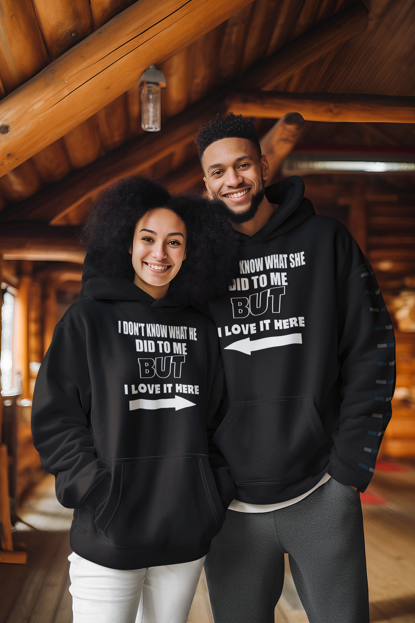 I like it here Hoodie