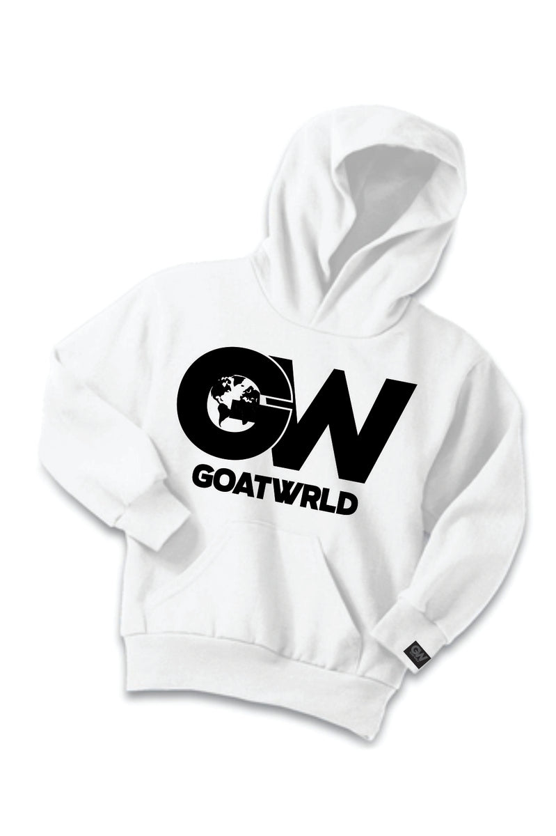 White discount goat hoodie