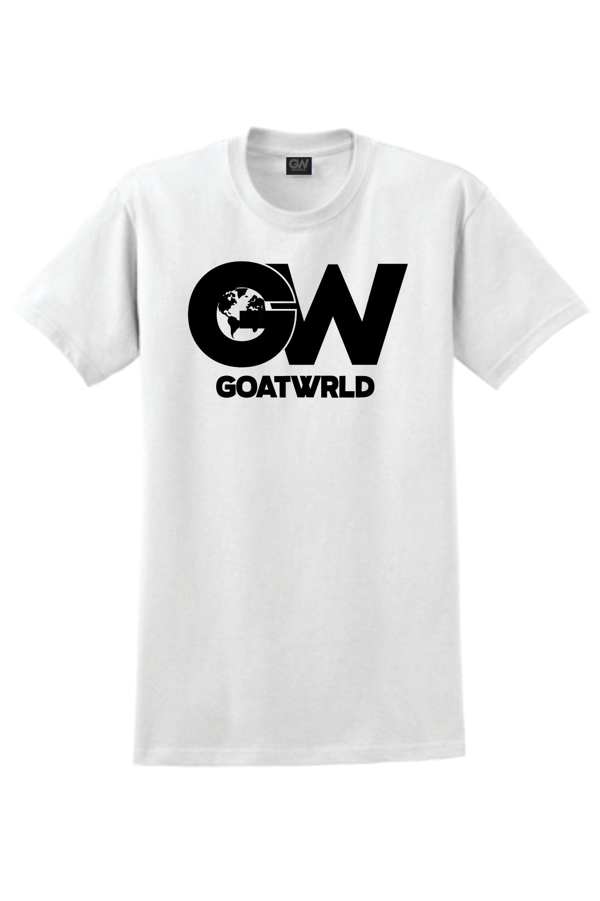 GoatWrld Logo Tee White