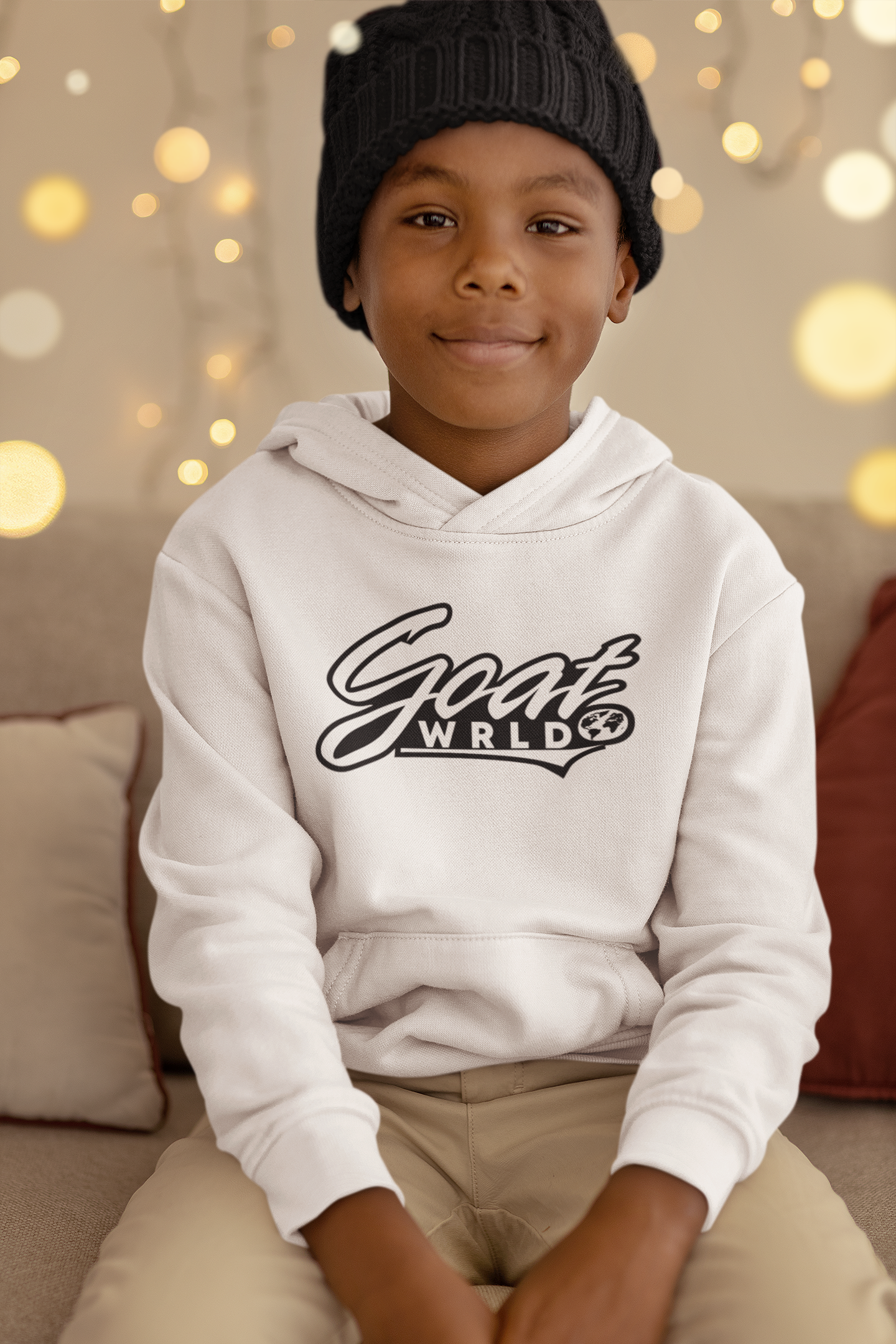 Youth GoatWrld Series Hoodie White