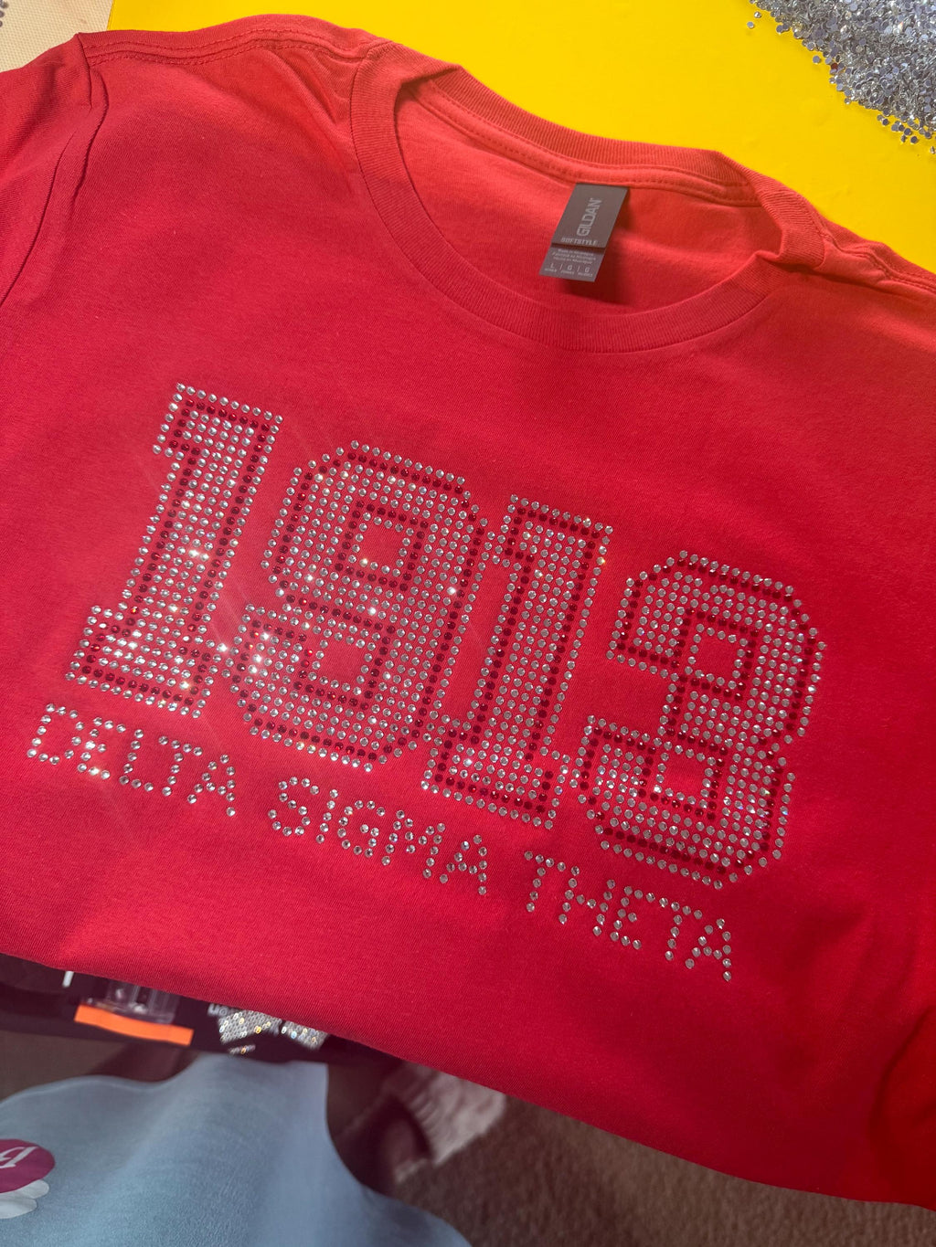 1913 Delta Sigma Theta- Rhinestone Tee/Sweatshirt (UNISEX)
