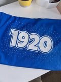 1920 Rhinestone Scatter Tee (BLUE)