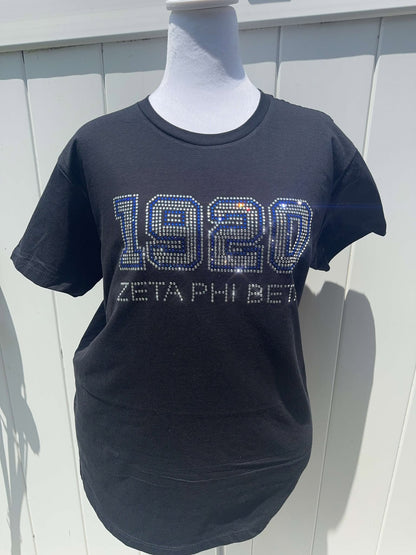 1920 Rhinestone Tee