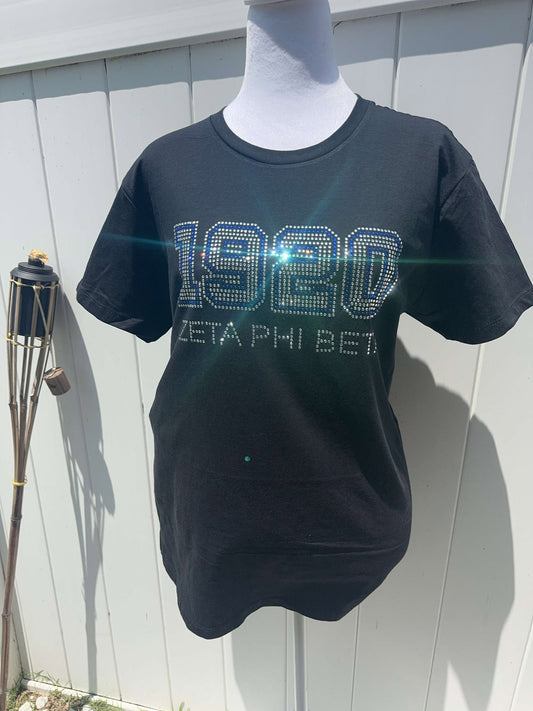 1920 Rhinestone Tee