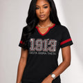1913 DST- Women's Halftime Notch Neck Tee