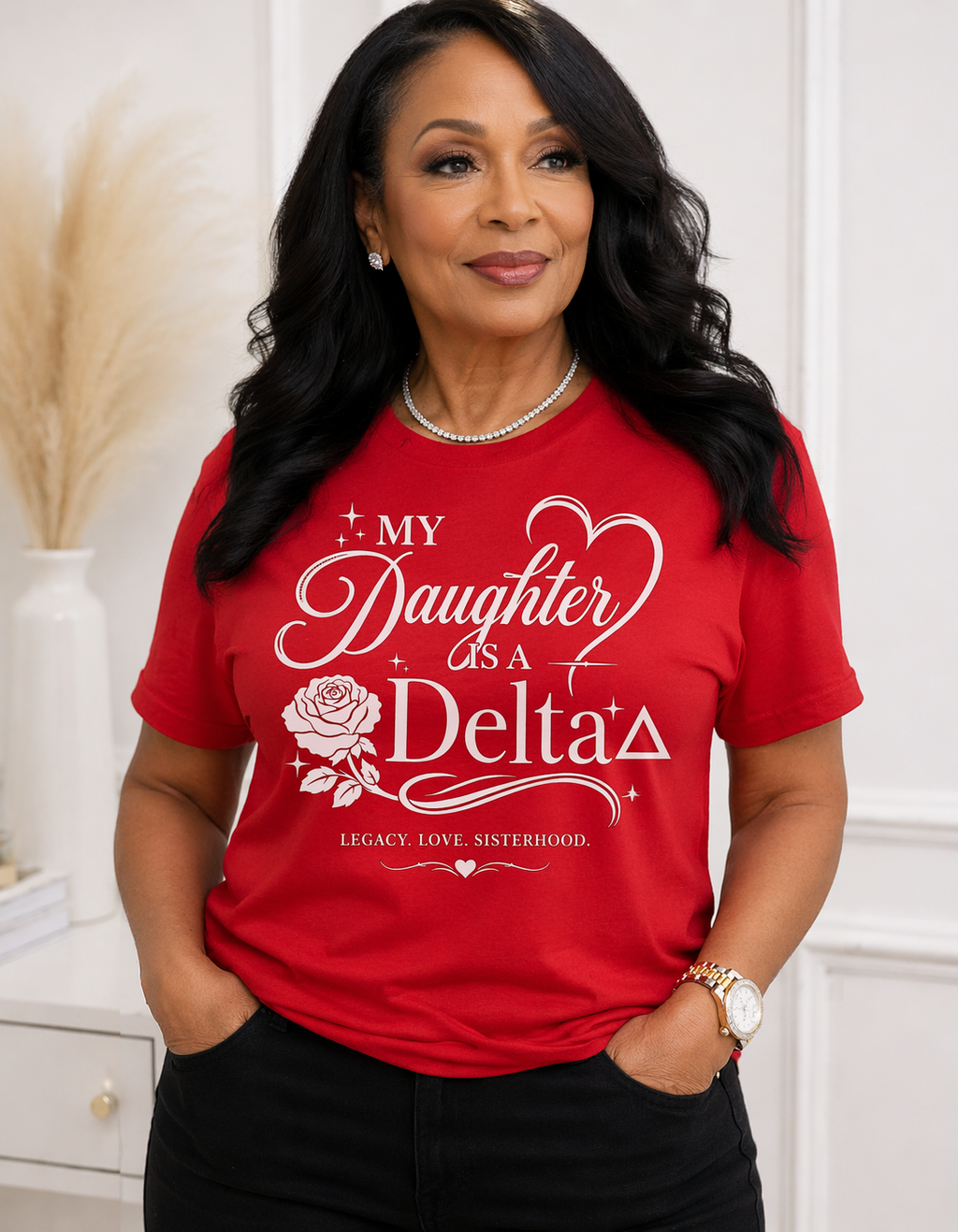 My Mother-Daughter is a Delta- (unisex tee)