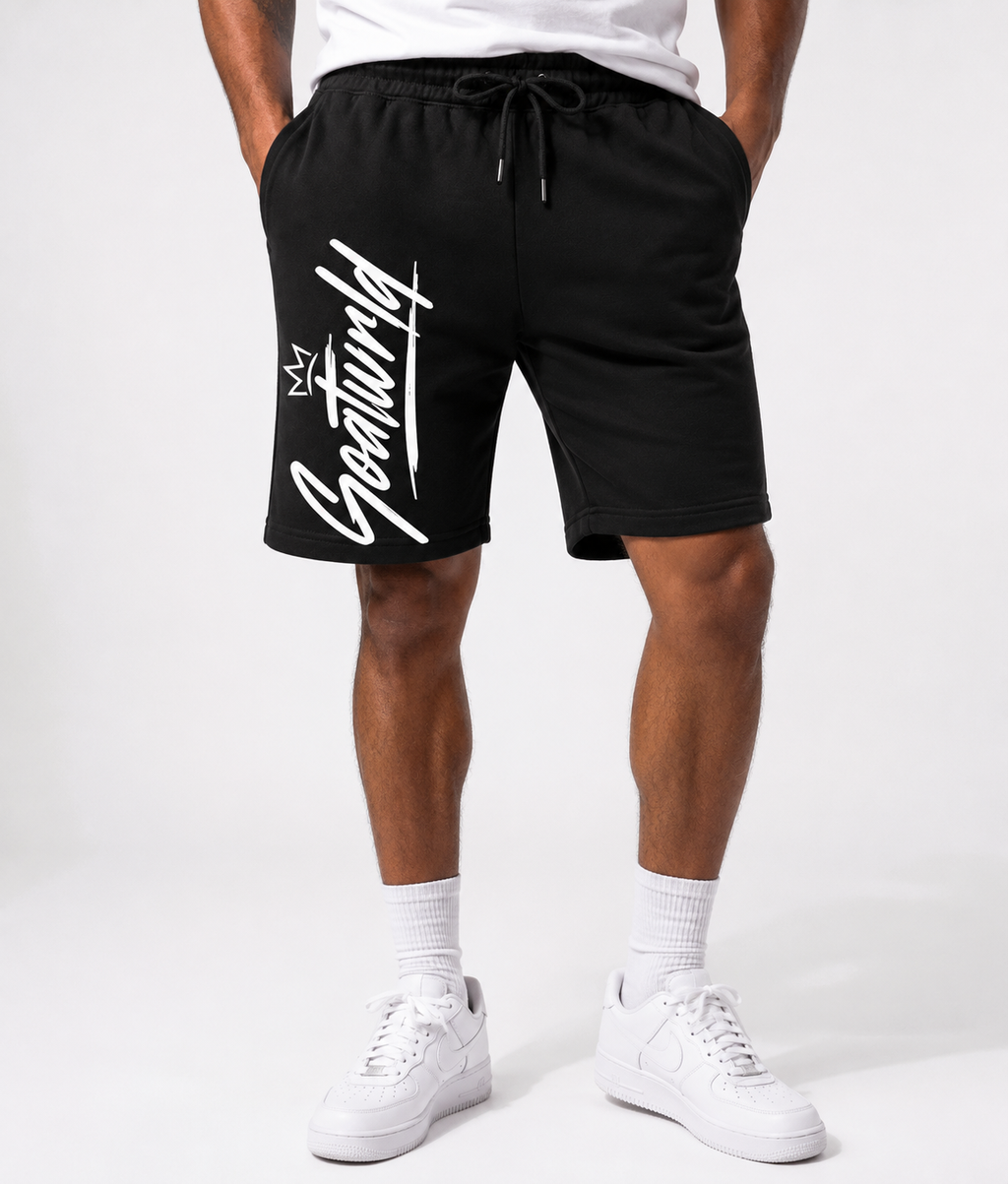 GoatWrld™ Scratch Logo Fleece Shorts