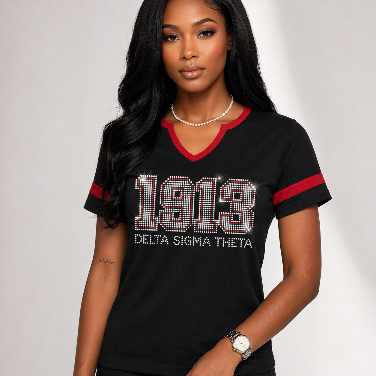 1913 DST- Women's Halftime Notch Neck Tee