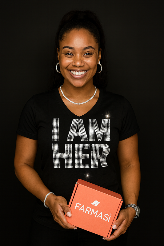 I AM HER Bling Tee
