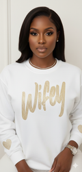The "Mega Bling" Wifey Luxe Sweatshirt