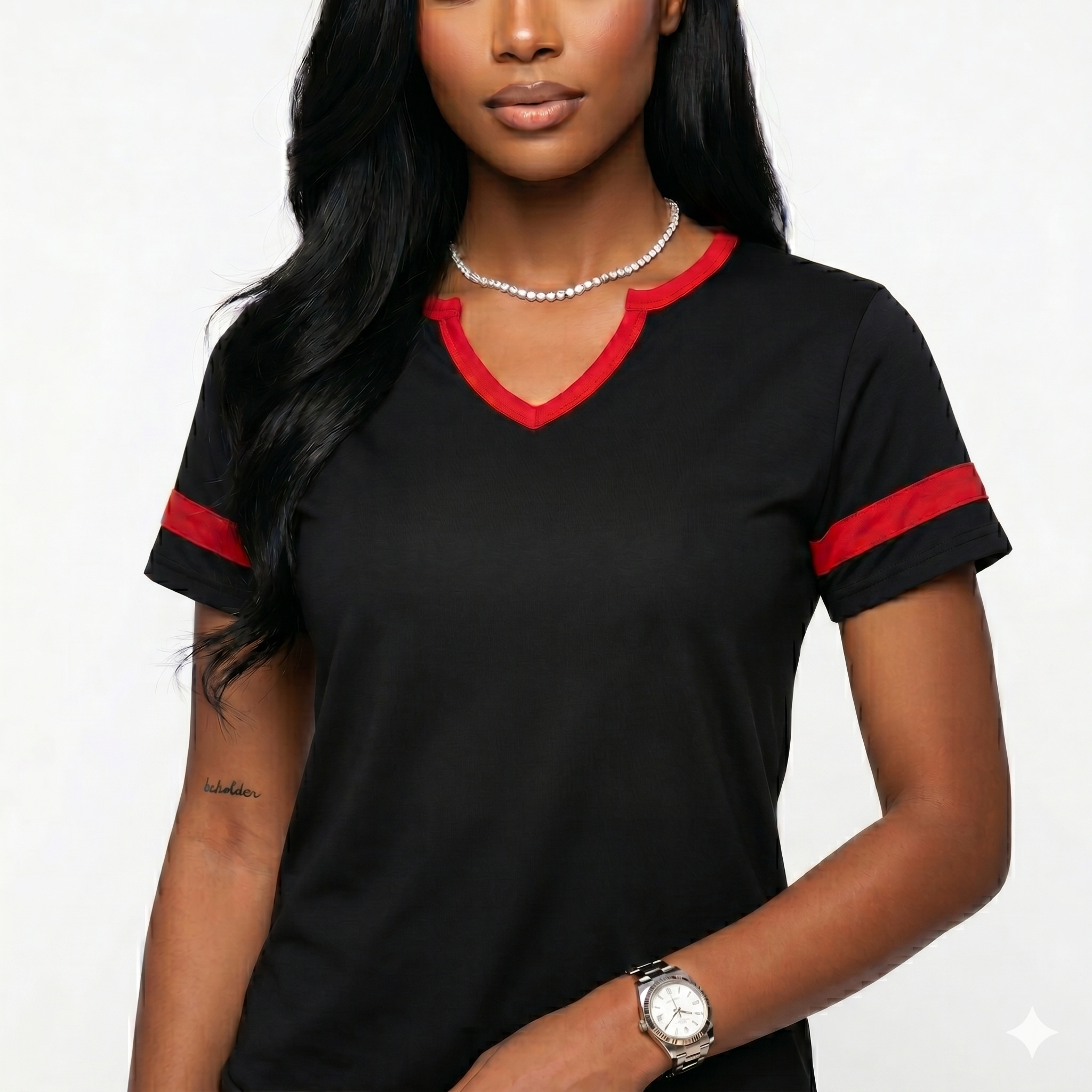 1913 DST- Women's Halftime Notch Neck Tee