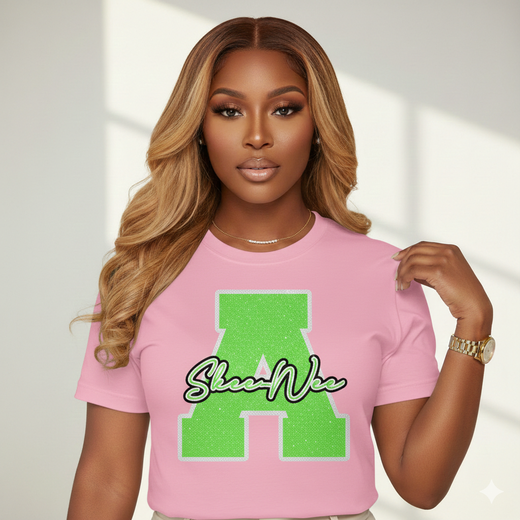 The Signature Sorority CALL Glitter Tee