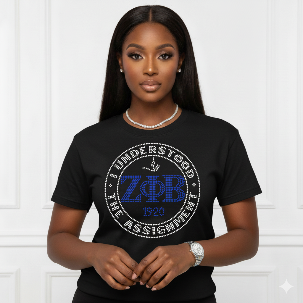 Signature 'Understood The Assignment' Double-Bling Tee