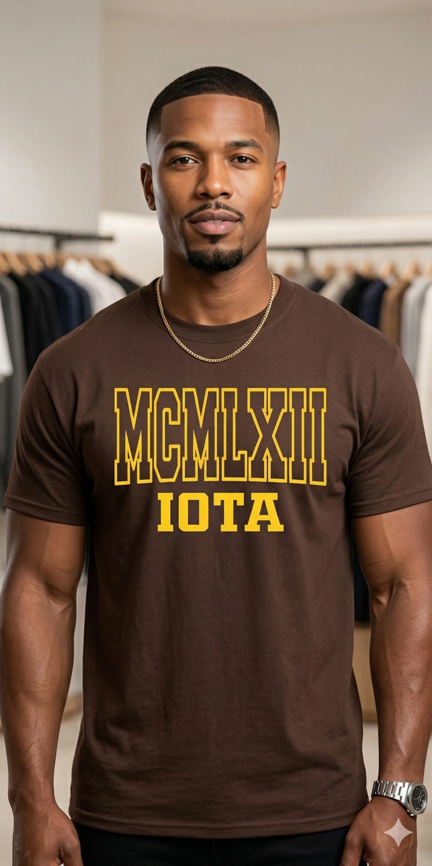 1963 Roman Numeral Essential - Chocolate