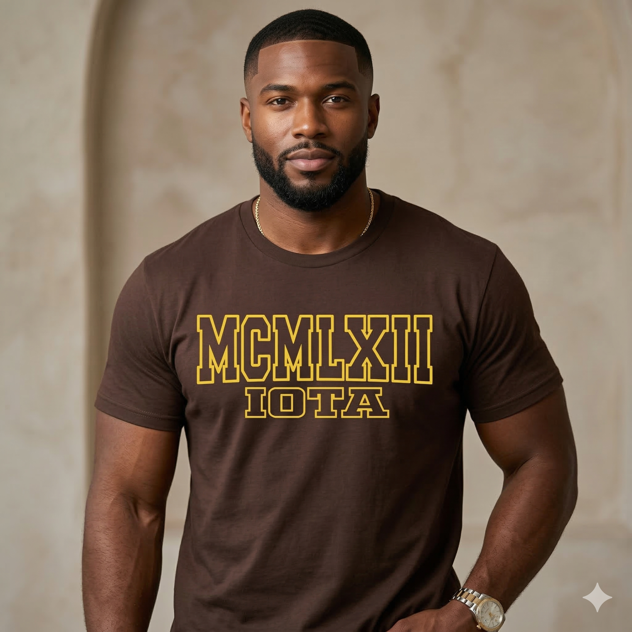 1963 Roman Numeral Essential - Chocolate