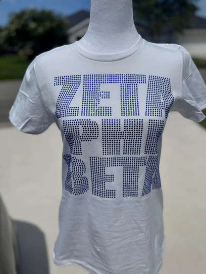 Zeta Rhinestone Tee