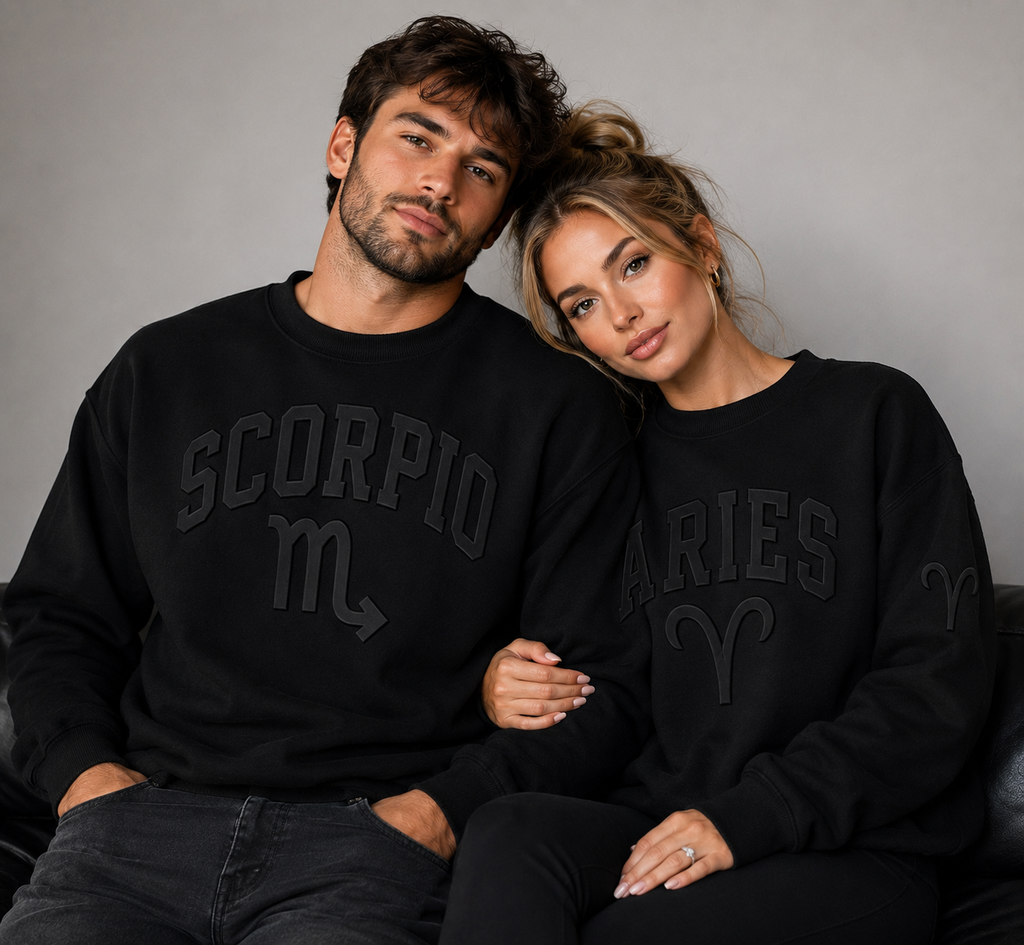 Zodiac Puff Sweatshirt