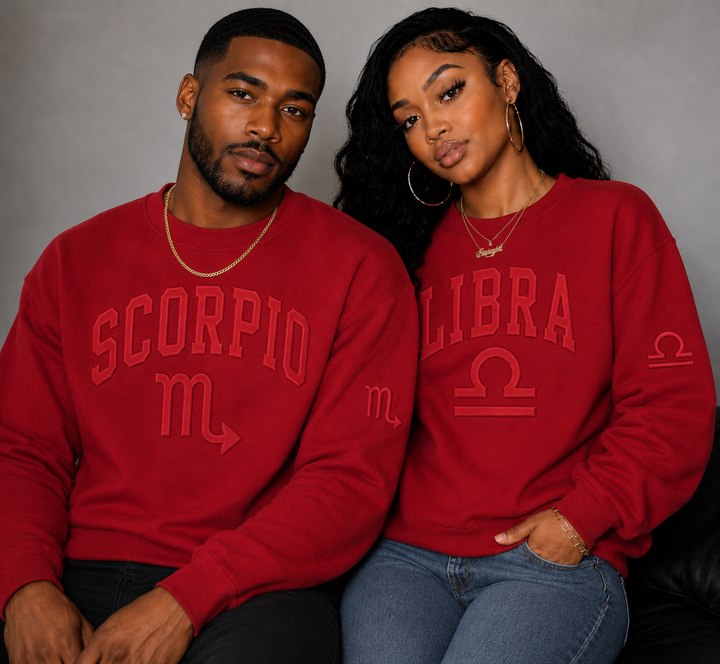 Zodiac Puff Sweatshirt