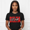 Delta Doll Signature Glitter-Print Tee