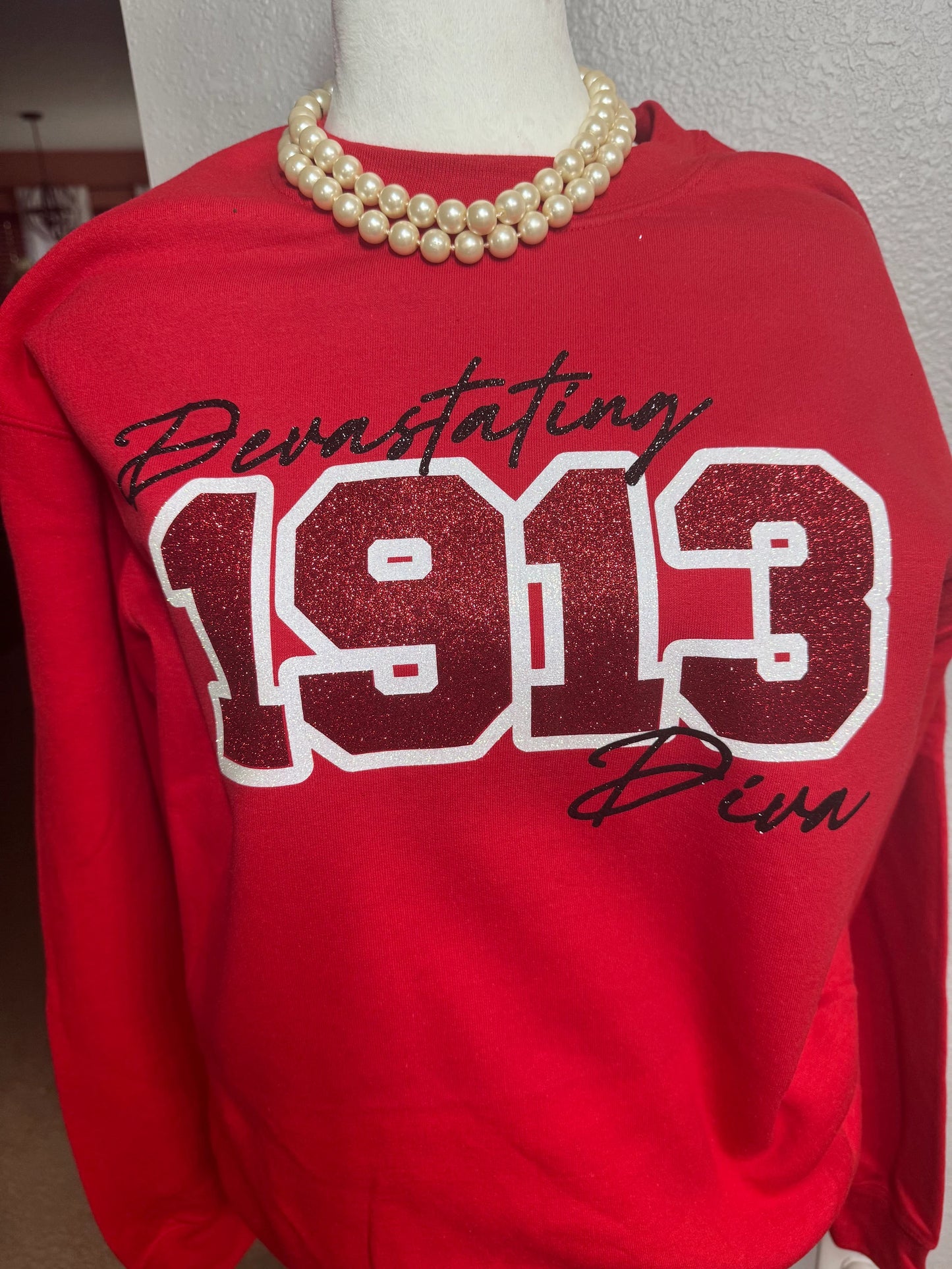 Glitter- Devastating 1913 Diva -SWEATSHIRT (Unisex)