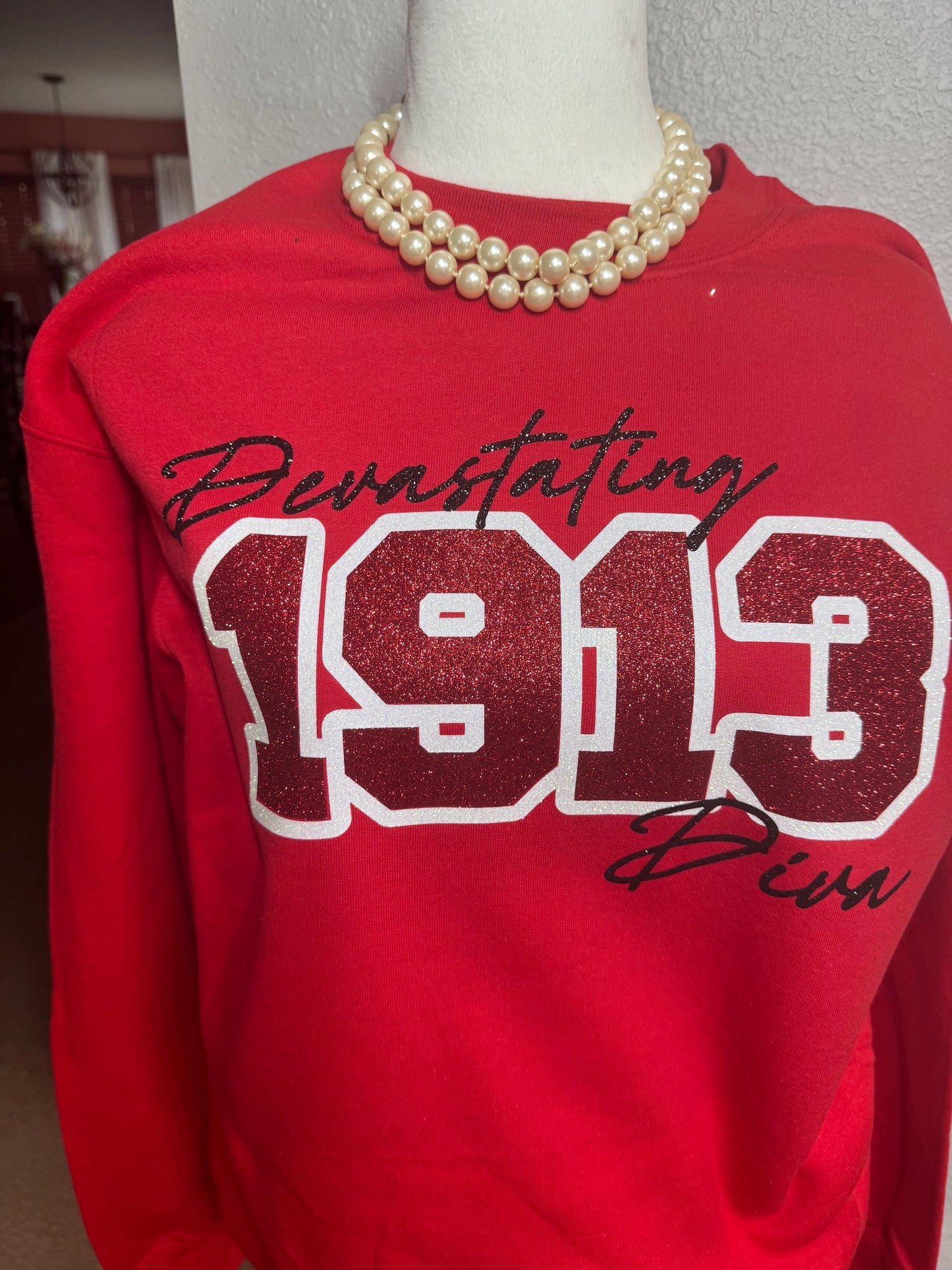 Glitter- Devastating 1913 Diva -SWEATSHIRT (Unisex)