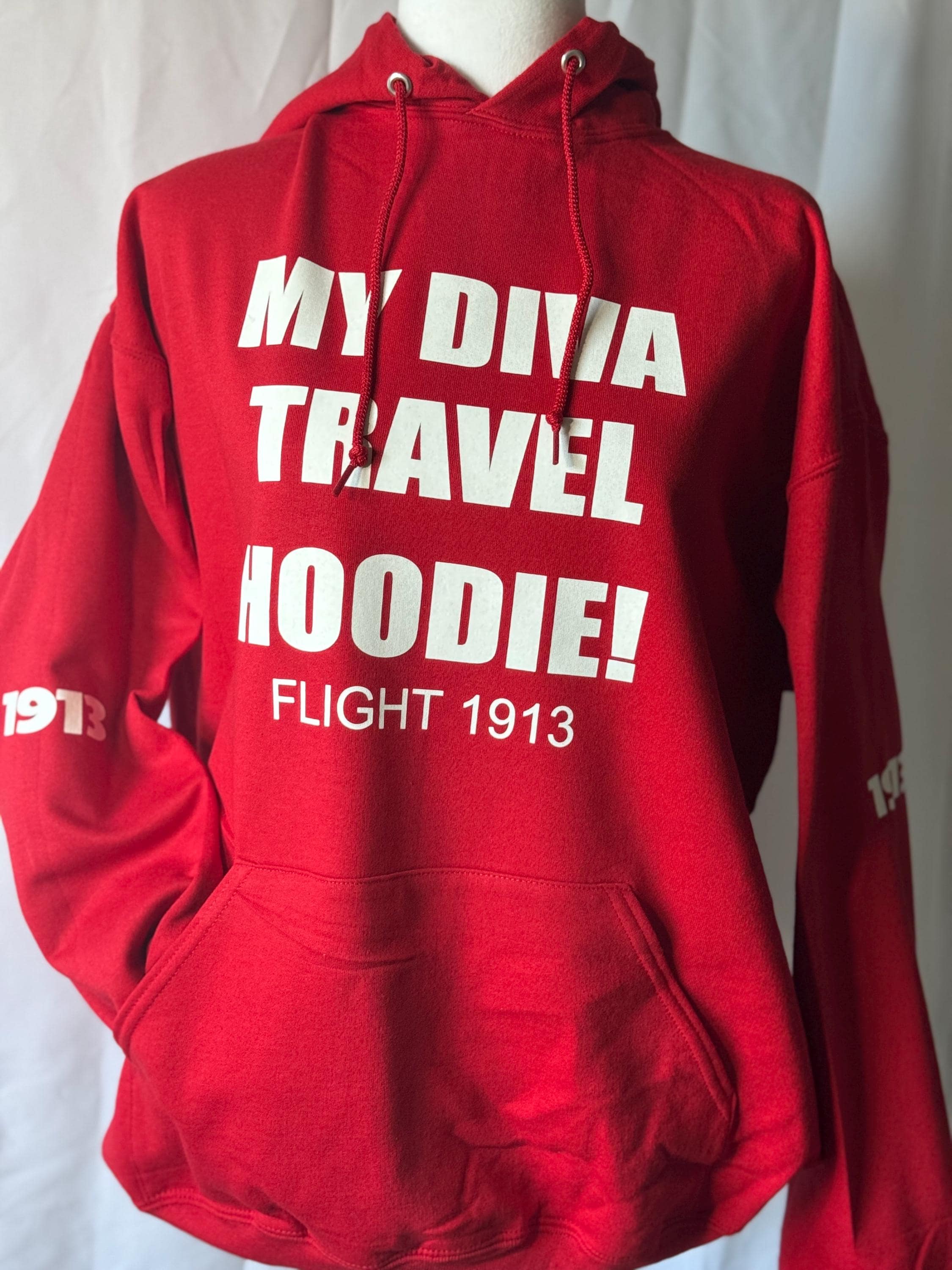 Flight 1913" Signature Diva Travel Hoodie