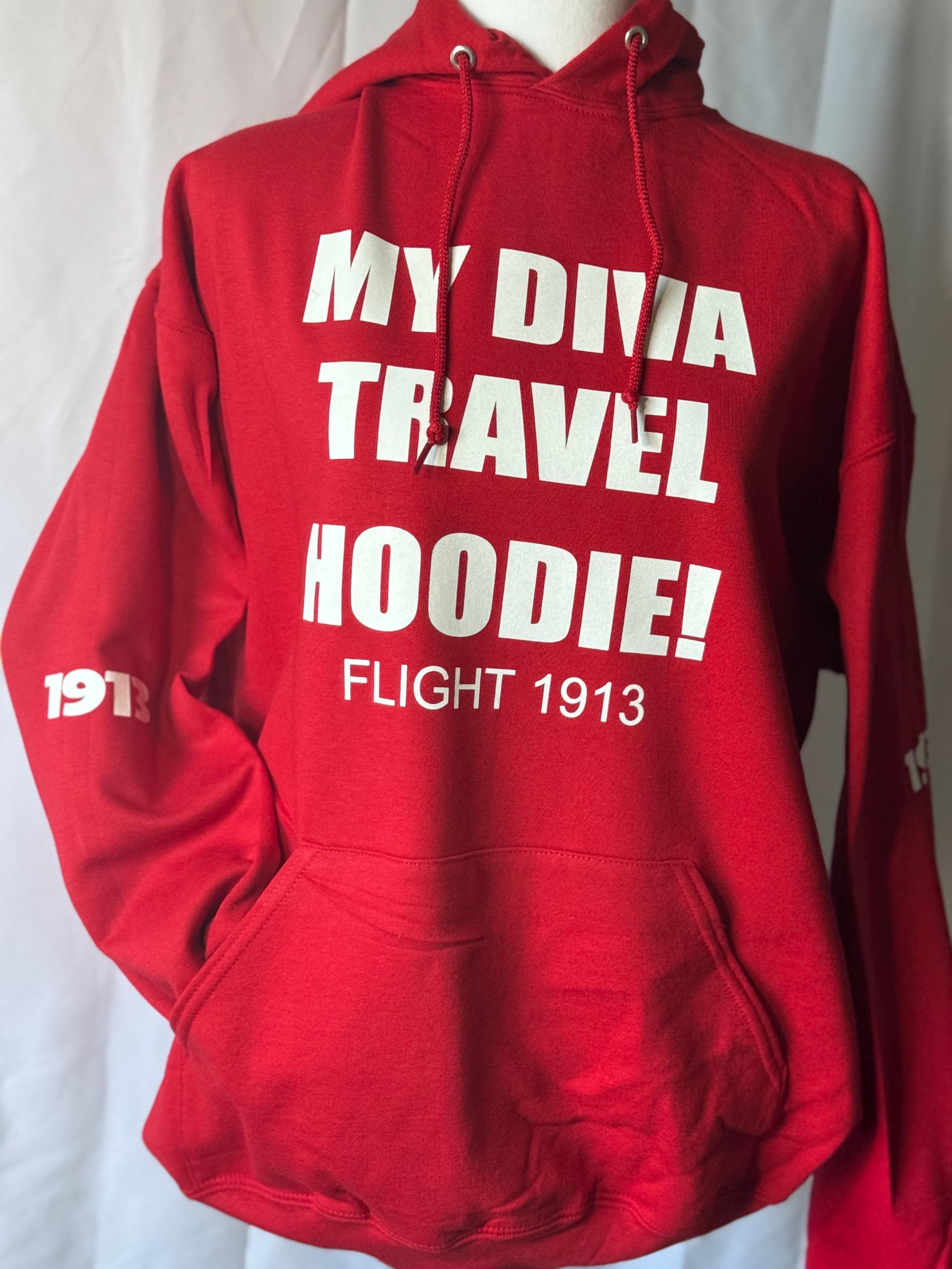 Flight 1913" Signature Diva Travel Hoodie